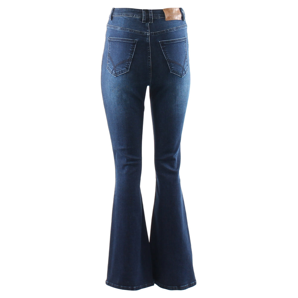 Rant & Rave Kym Flare Jean Dark Indigo