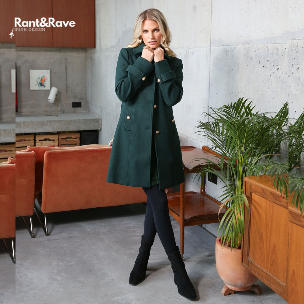 Rant & Rave Kyrie Coat Green