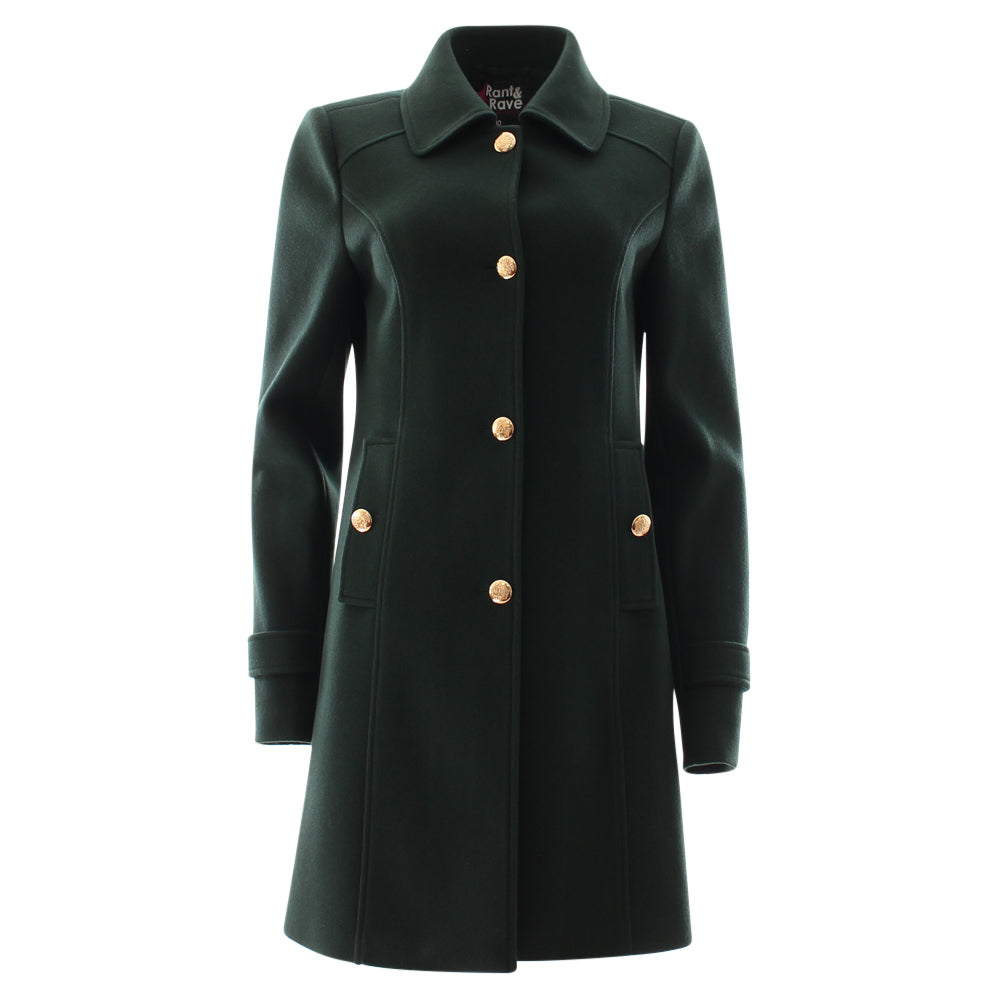 Rant & Rave Kyrie Coat Green