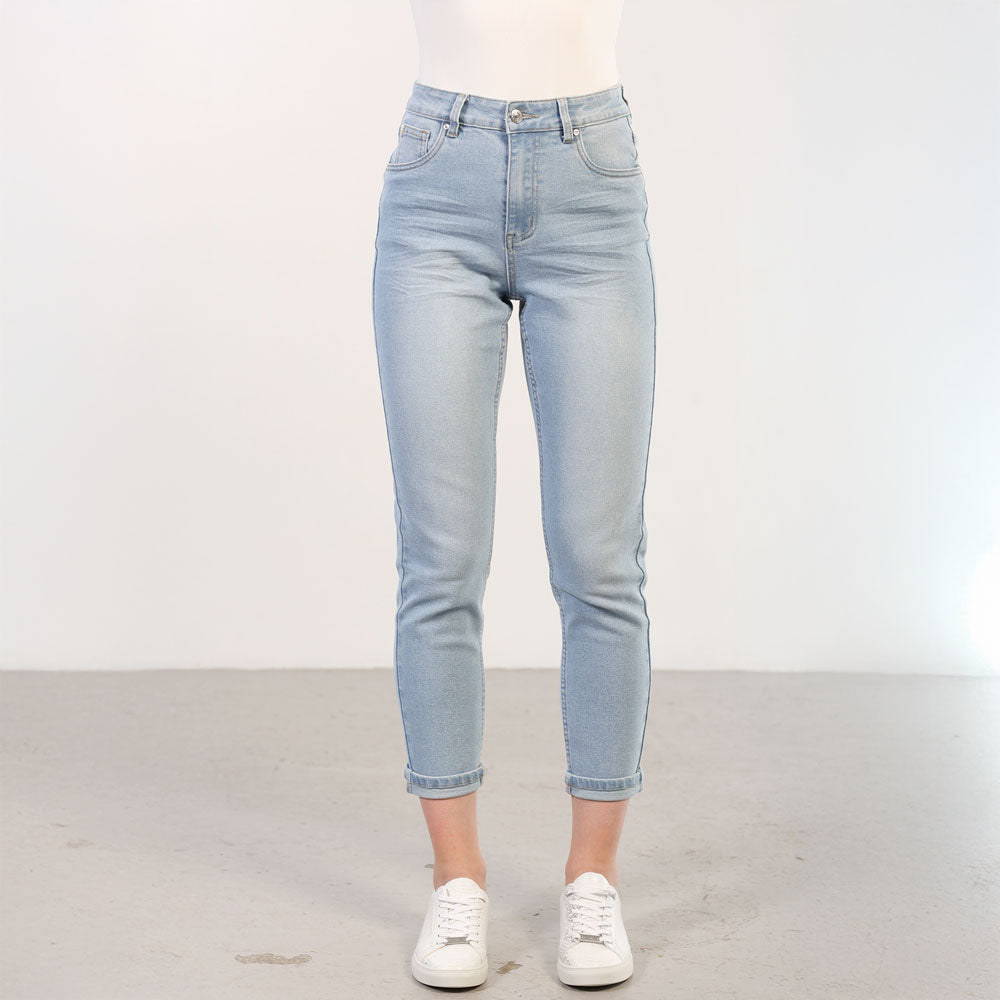 Rant & Rave Keile Mom Jean Light Blue