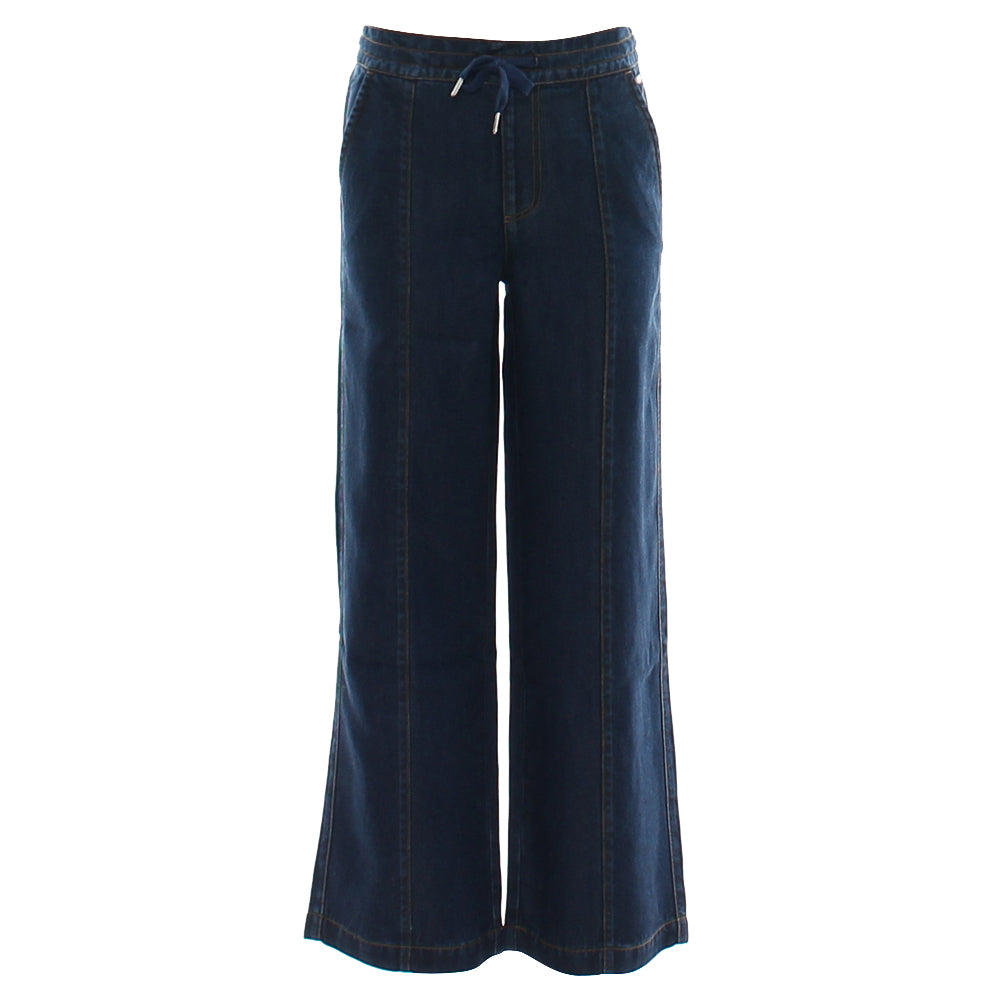 Relax & Renew Lana Wide Leg Trouser Dark Wash