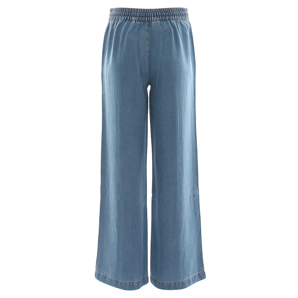 Relax & Renew Lana Wide Leg Trouser Light Wash