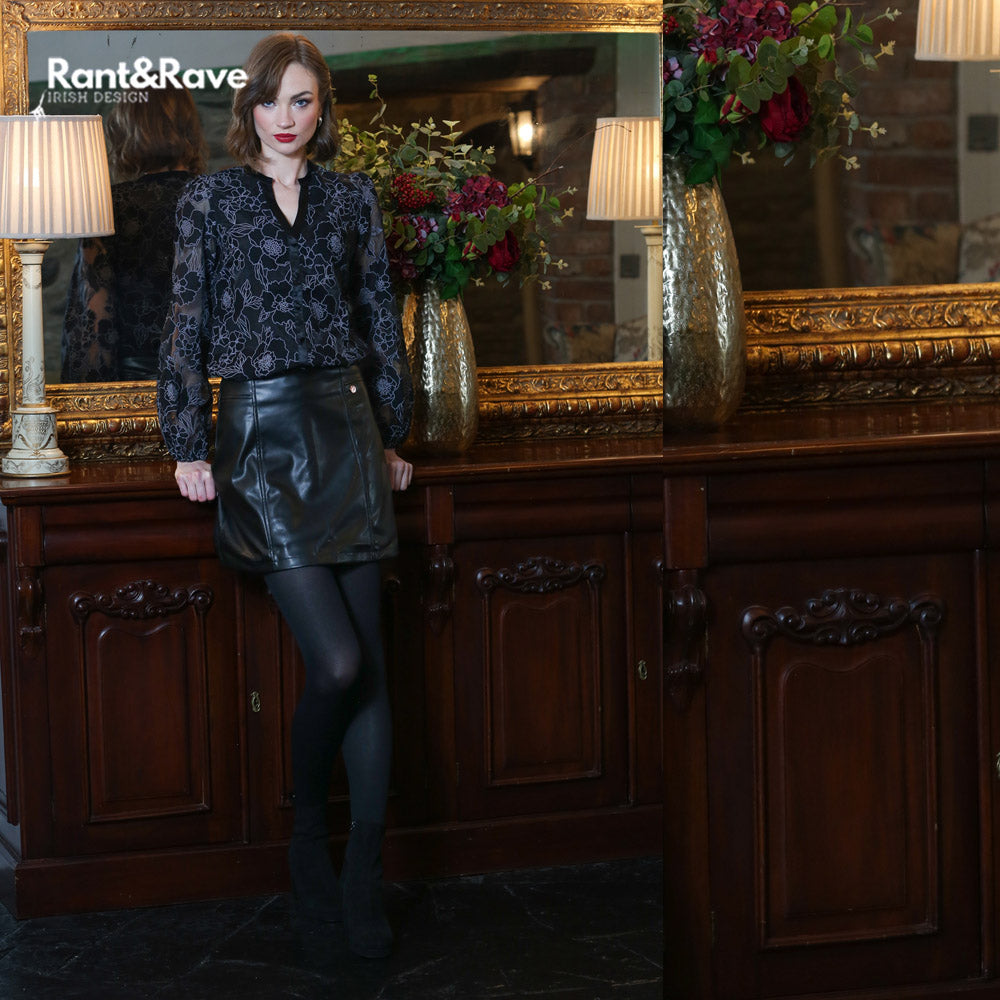 Rant & Rave Layla Blouse Black