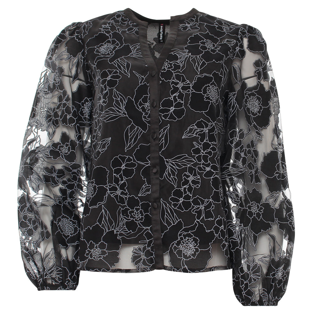 Rant & Rave Layla Blouse Black