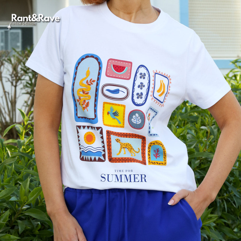 Rant and Rave Lettie Tee White