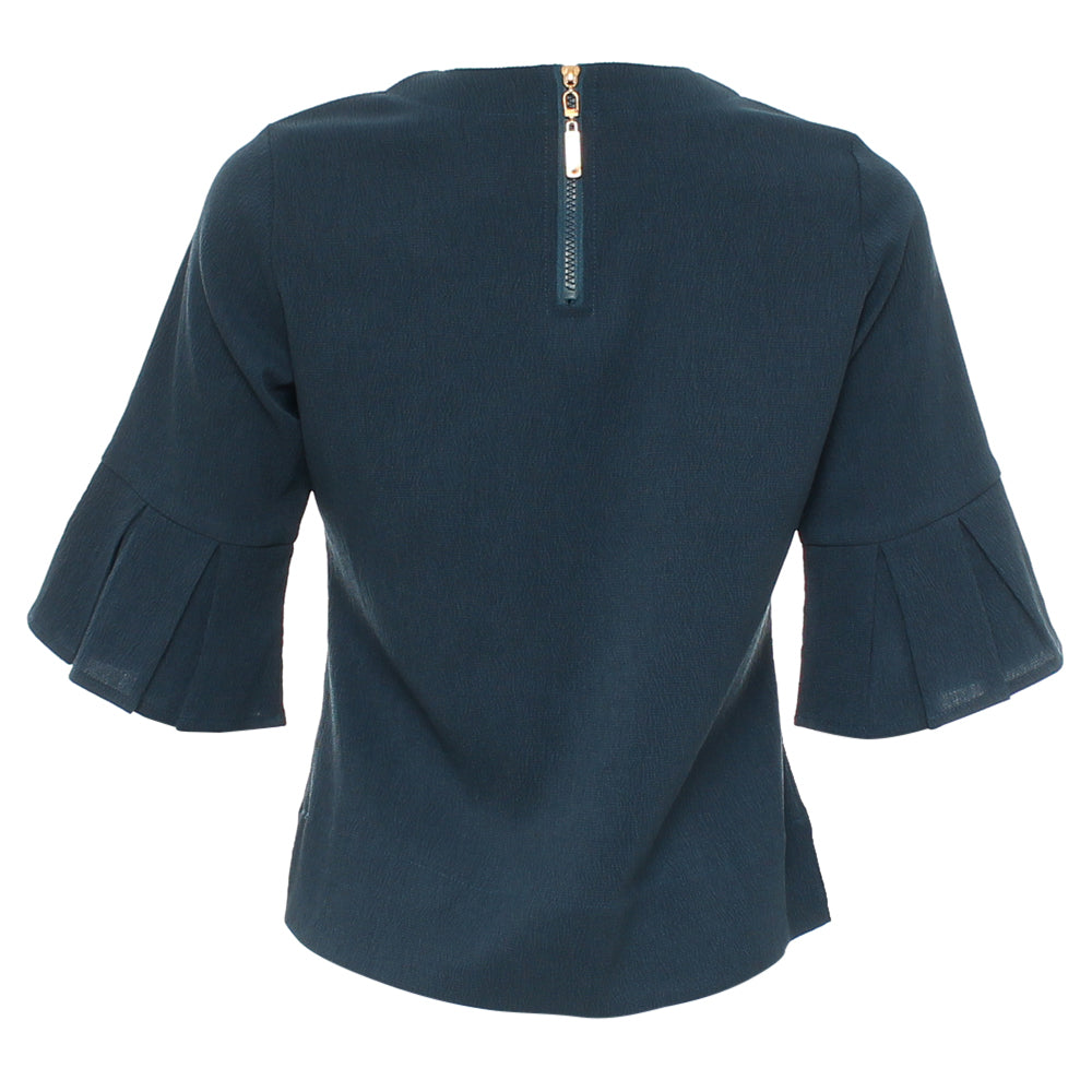 Rant & Rave Lin Top Deep Teal