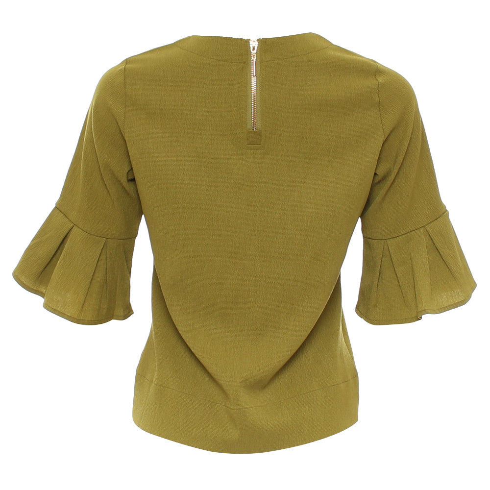 Rant & Rave Lin Top Green