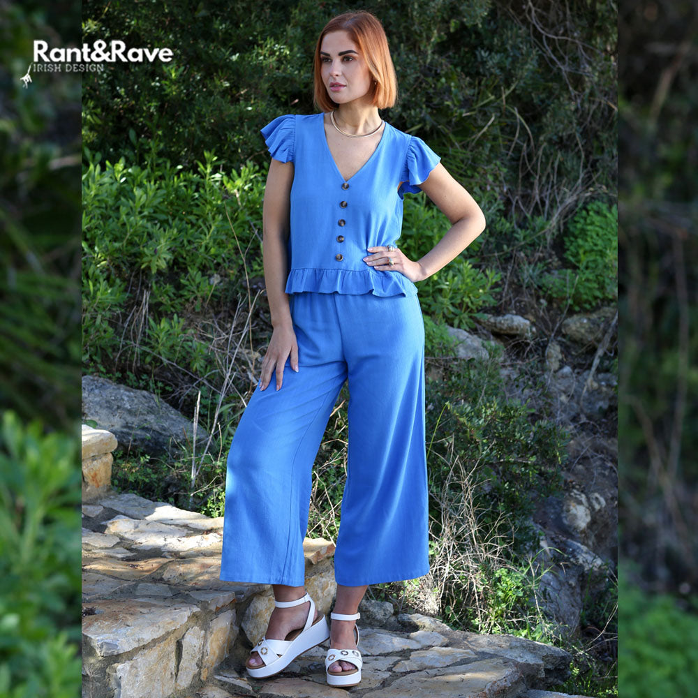 Rant & Rave Lois Co-Ord Blue