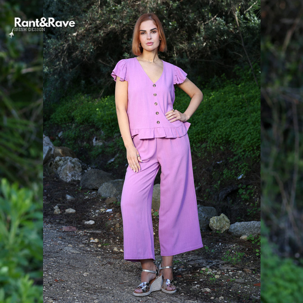Rant & Rave Lois Co-Ord Purple