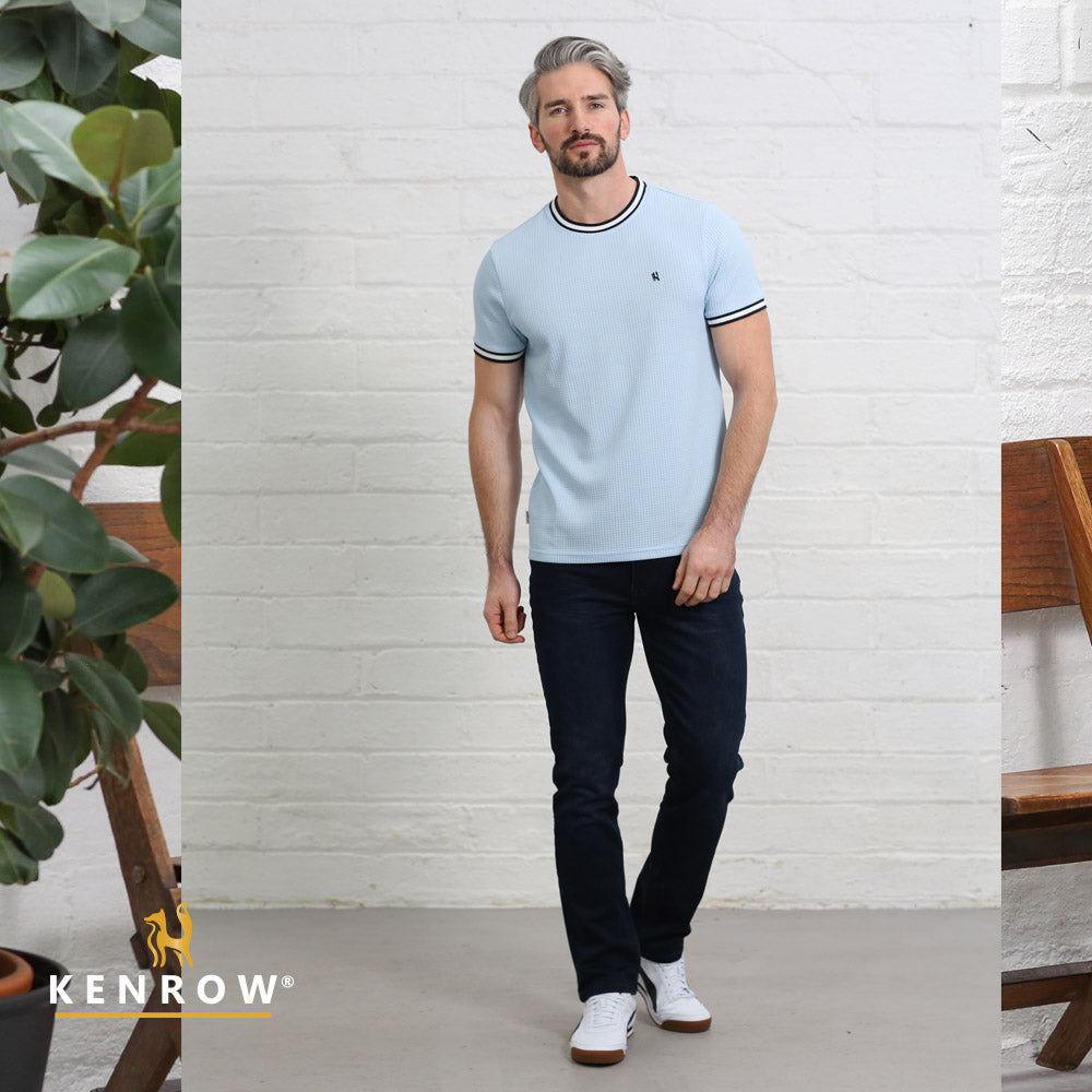Kenrow Maddox Straight Jean Inkey Blue