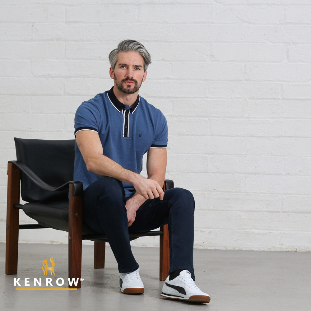 Kenrow Maddox Straight Jean Inkey Blue