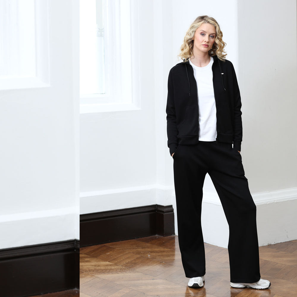 Relax & Renew Madison Zip Through Black