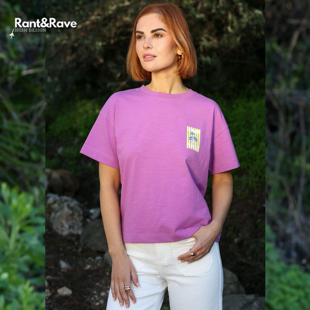 Rant and Rave Malise Tee Purple