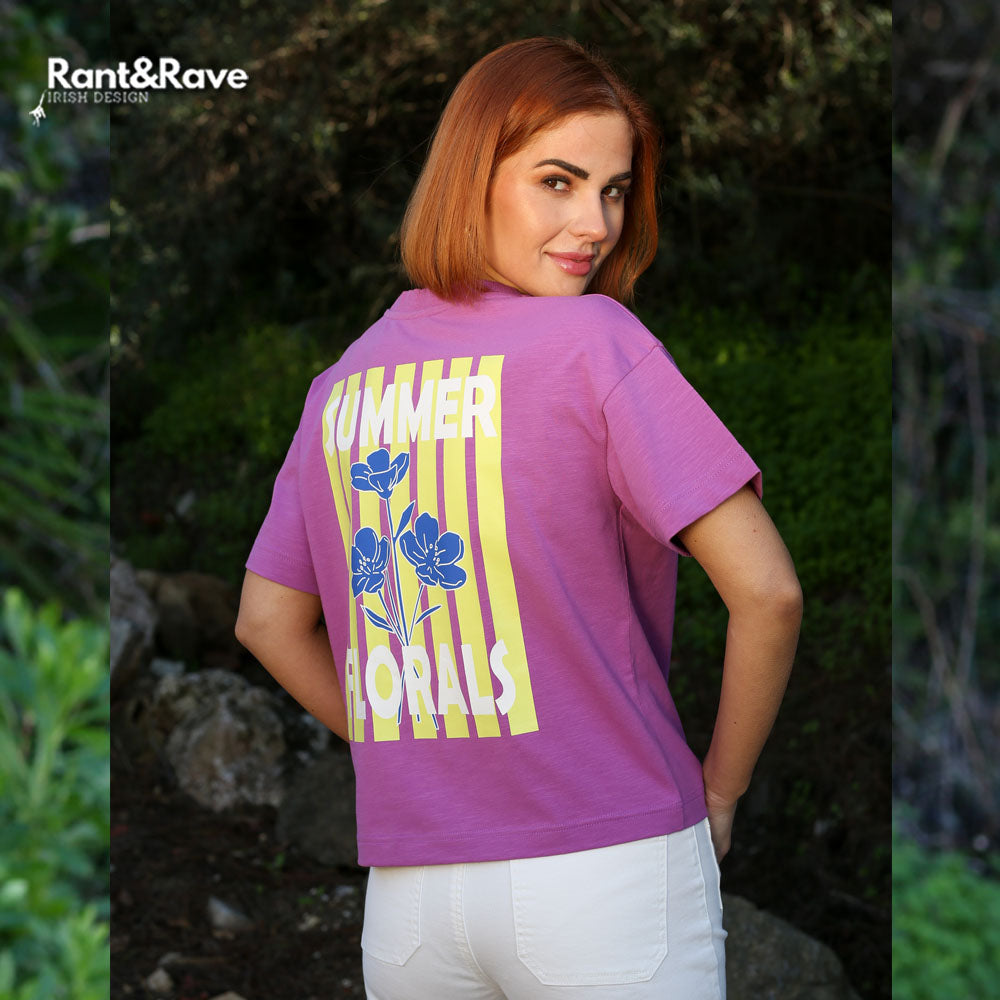 Rant and Rave Malise Tee Purple