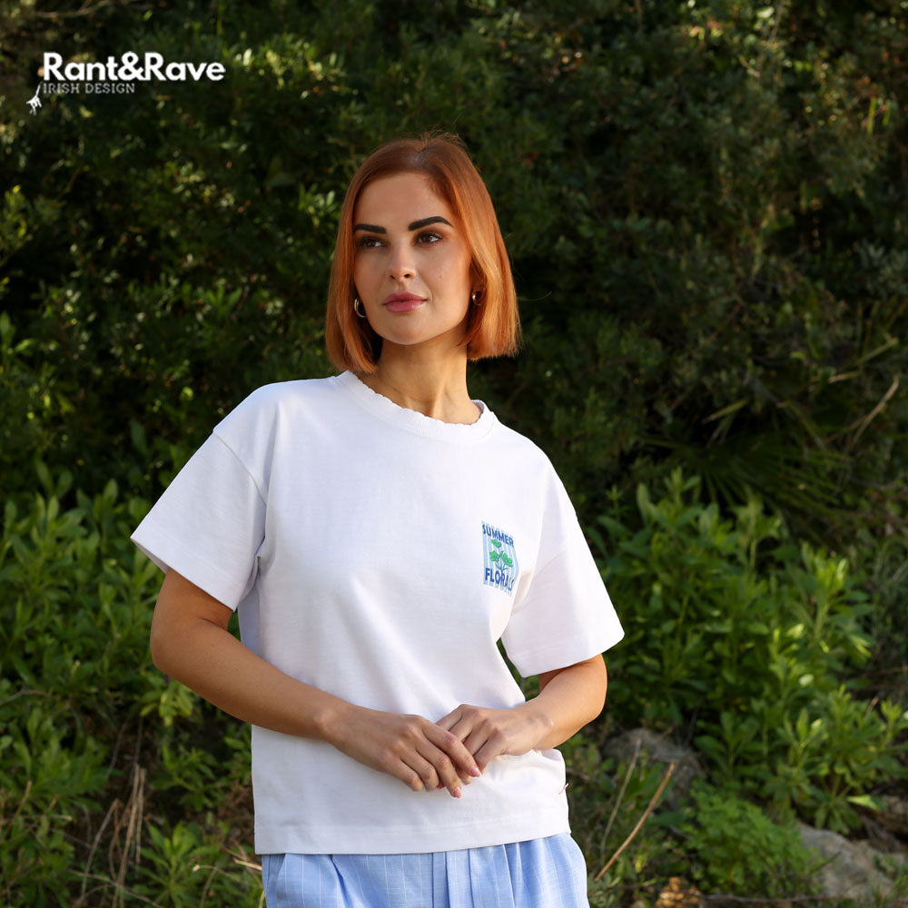 Rant and Rave Malise Tee White