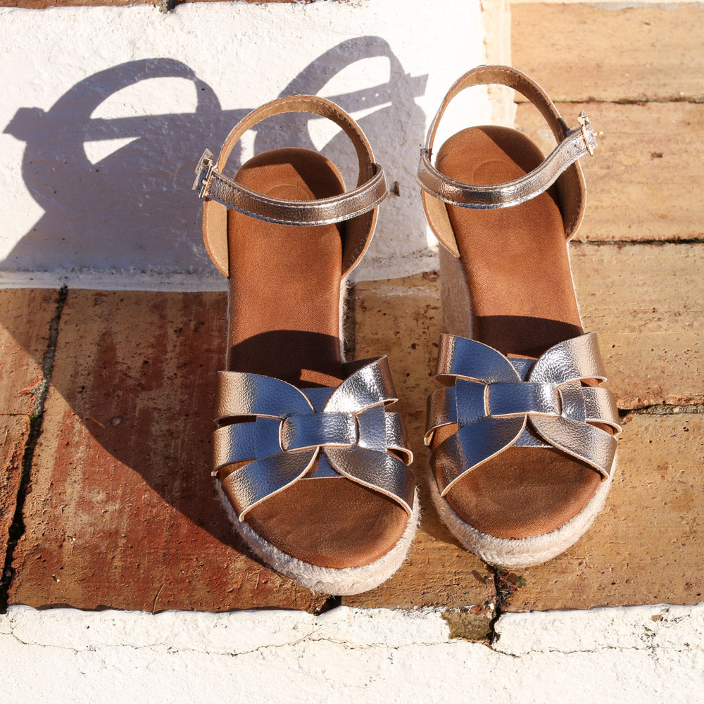 Rant & Rave Mary Ann Wedge Champagne