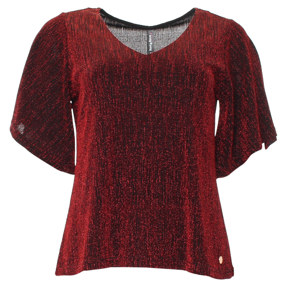 Rant & Rave Maureen Top Red