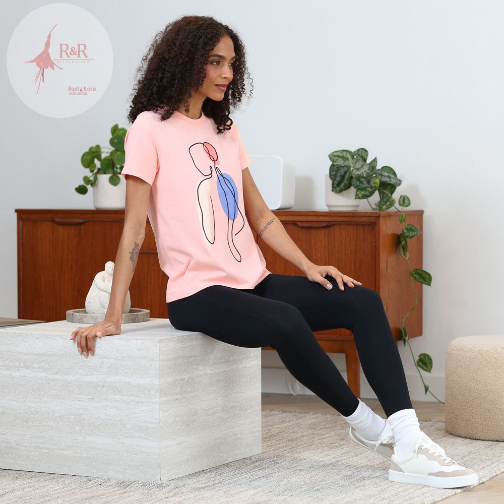 Relax & Renew Meryl Tee Peach