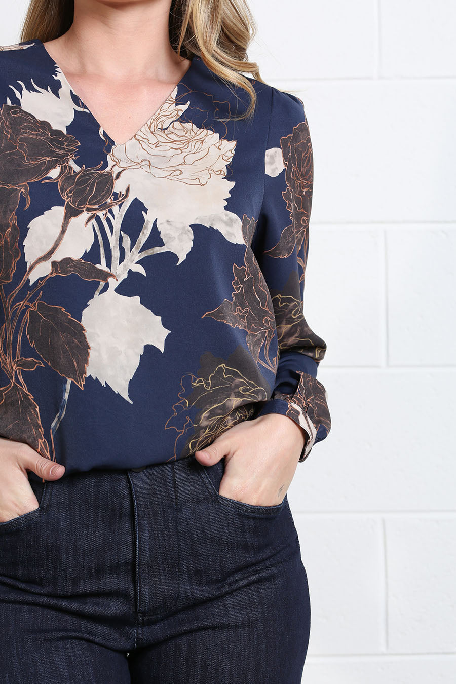 Rant and Rave Mia Blue Floral