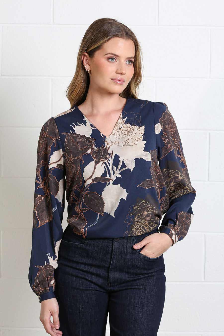 Rant and Rave Mia Blue Floral