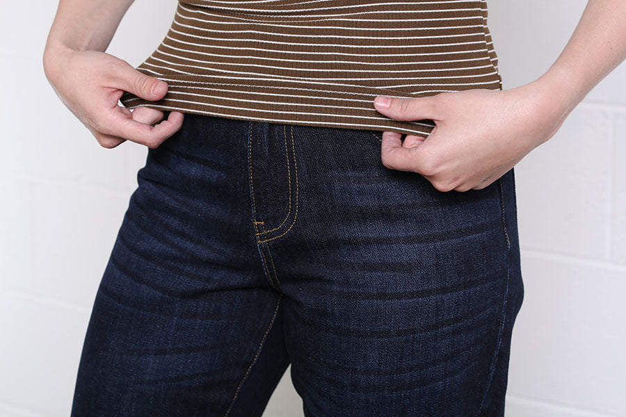 Rant and Rave Molly Stripe Top Moss