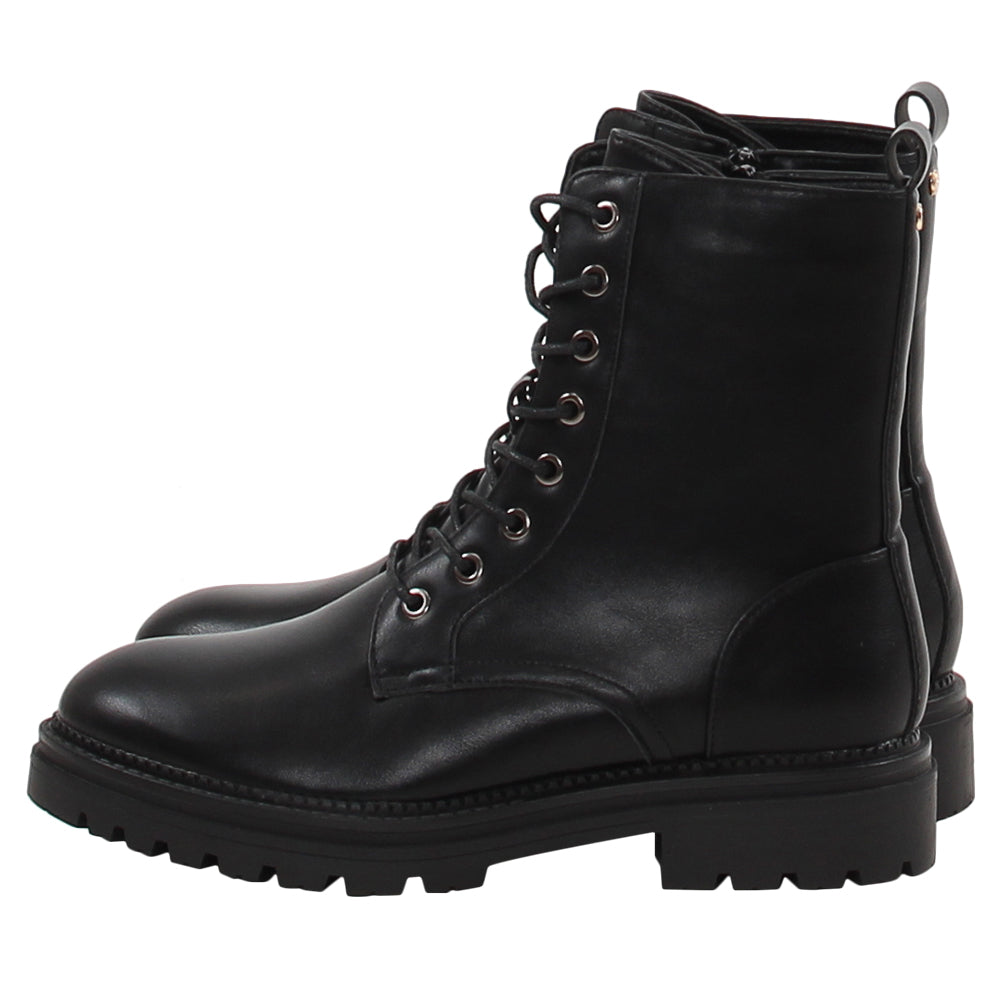Rant & Rave Mona-Flat-Boot Black