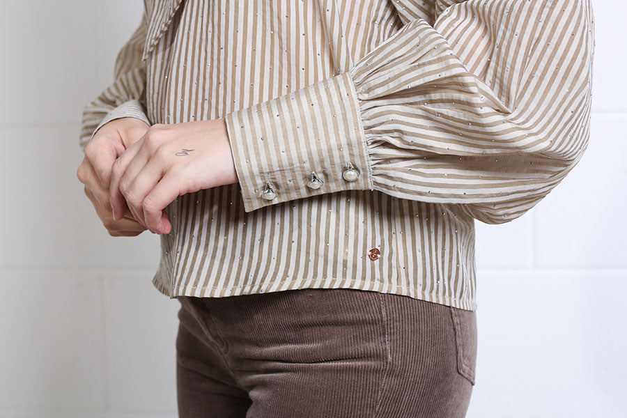 Rant and Rave Natalia Top Light Coffee