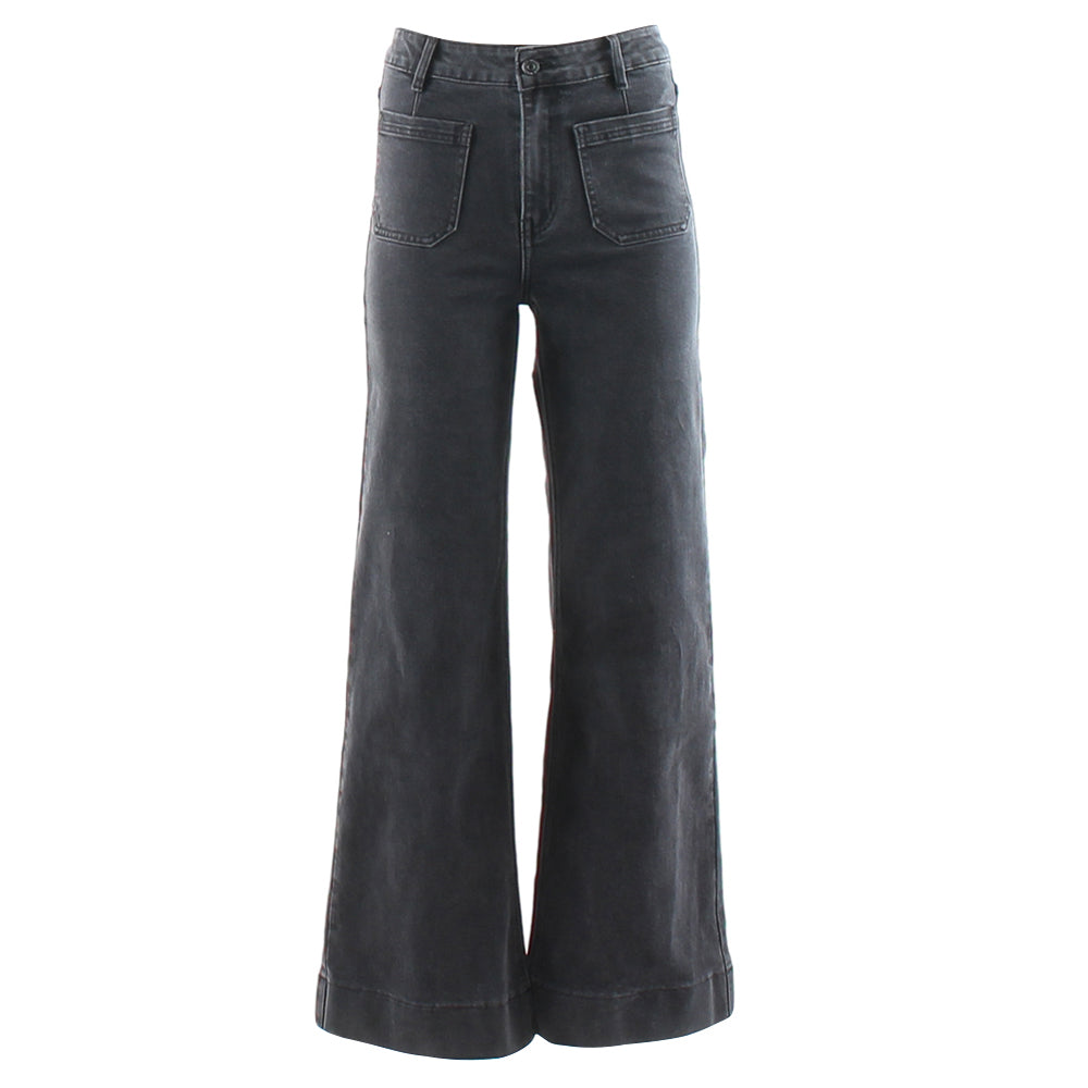 Rant & Rave Nola Wide Leg Jean Black