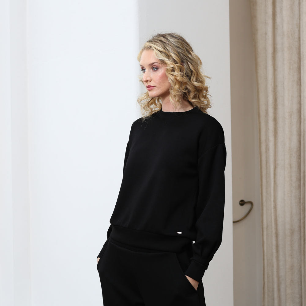 Relax & Renew Penny Sweater Black