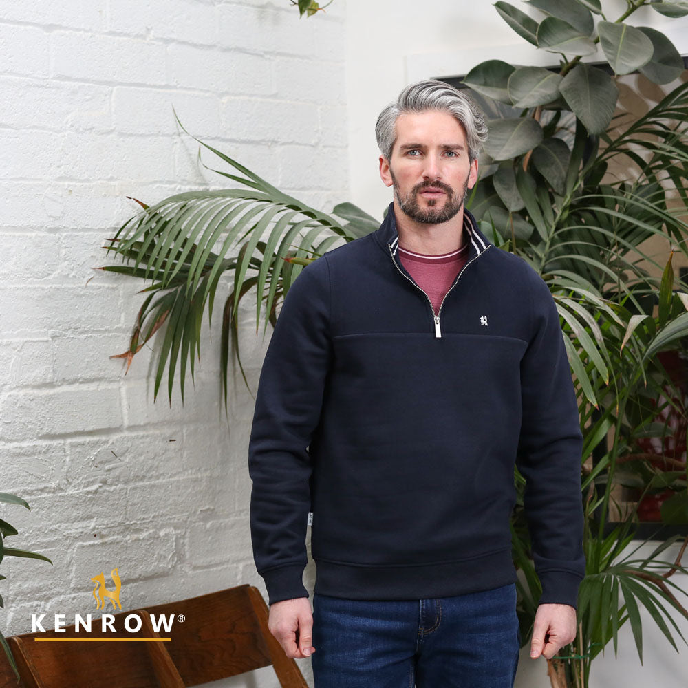 Kenrow Phoenix Full Zip Sweat Navy