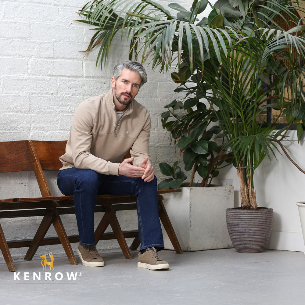 Kenrow Phoenix Full Zip Sweat Sand