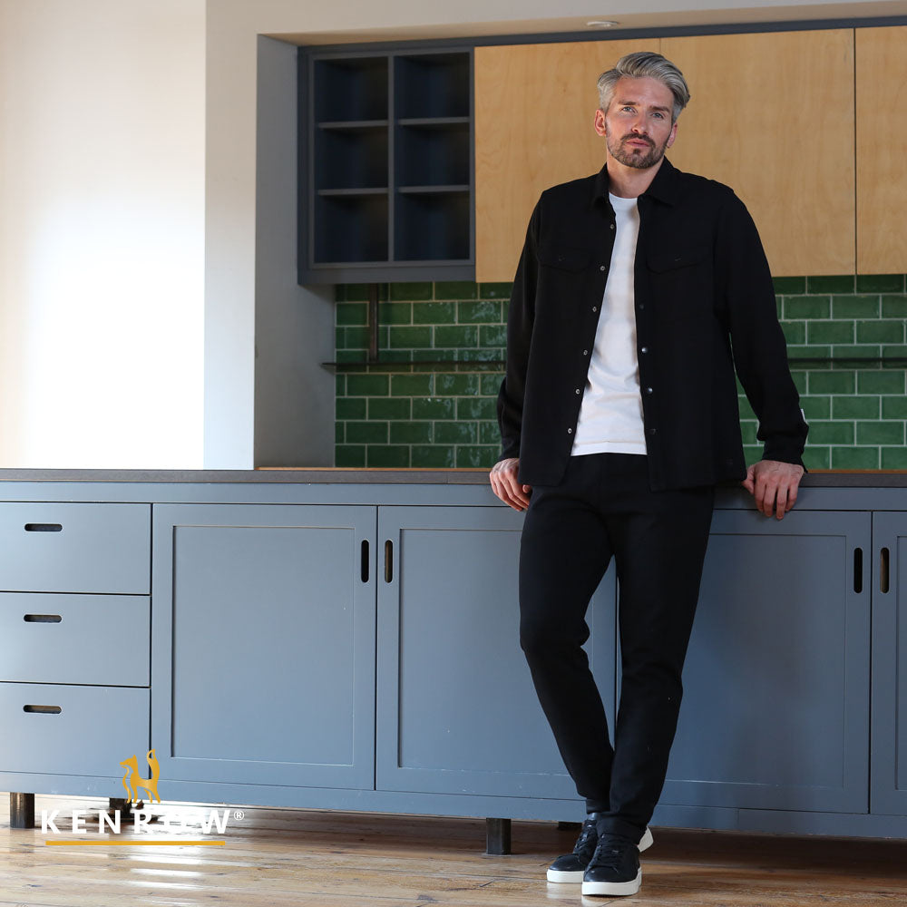 Kenrow Porter Overshirt Black