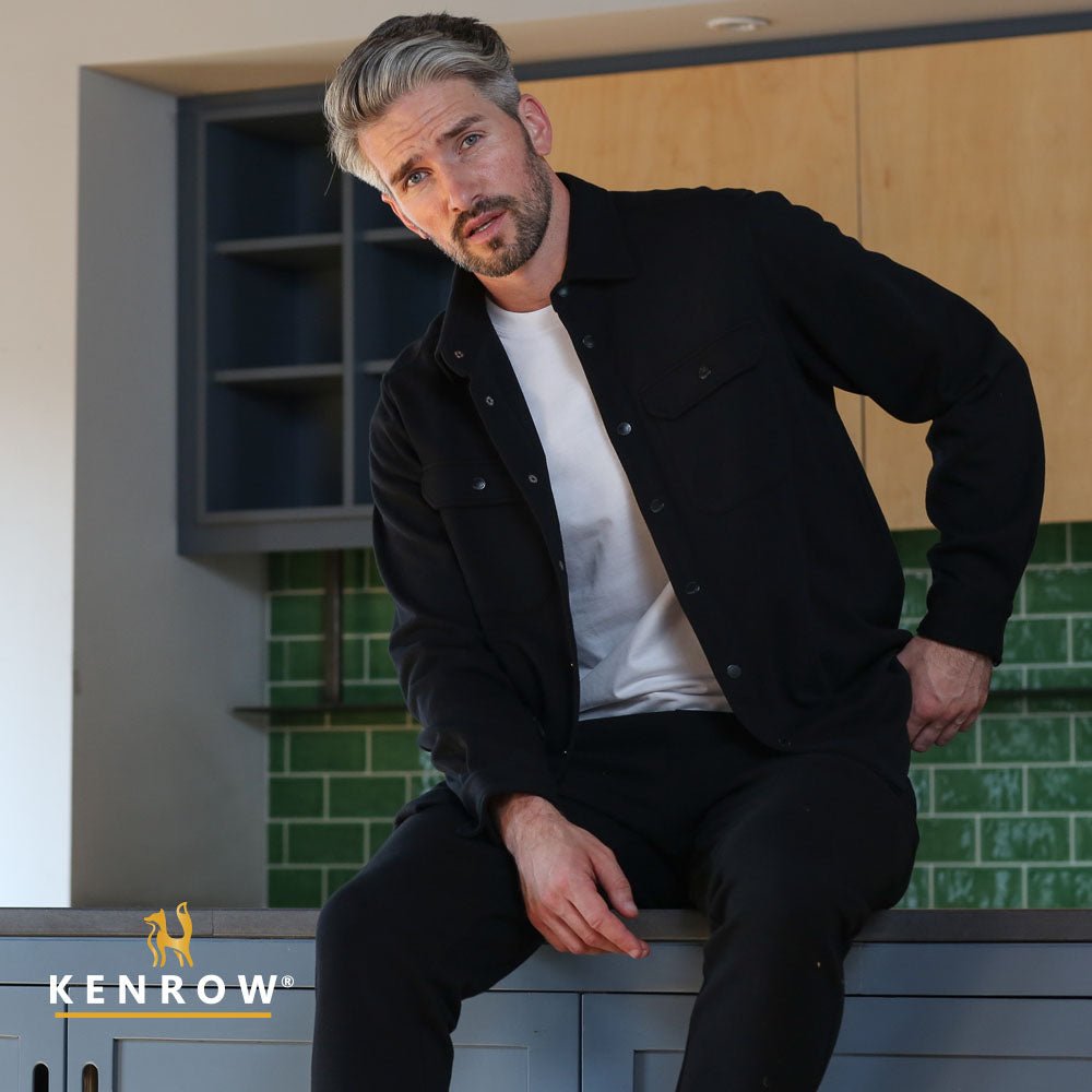 Kenrow Porter Overshirt Black