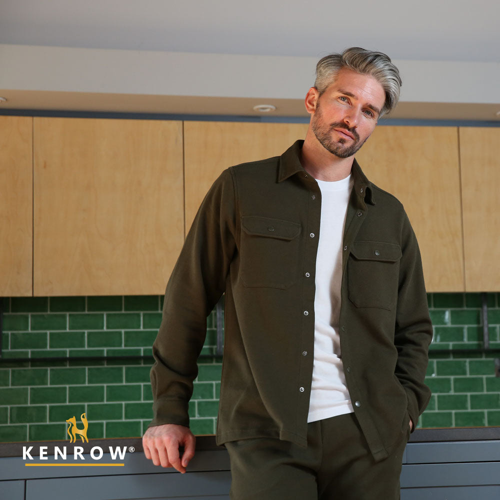 Kenrow Porter Overshirt Khaki