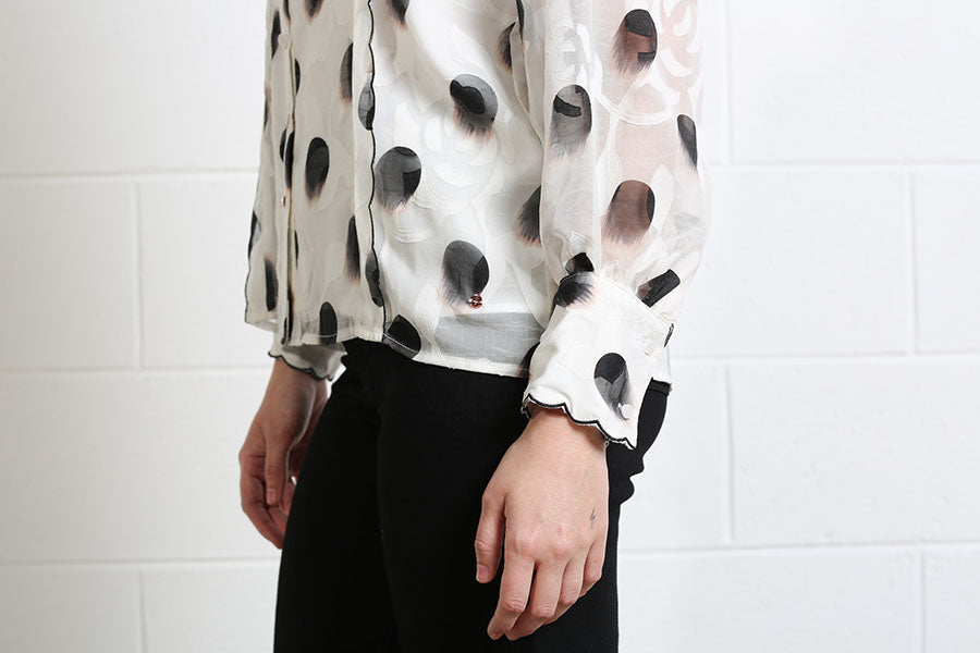 Rant and Rave Posy Blouse White