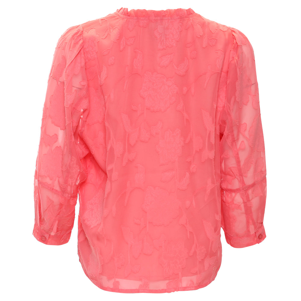 Rant and Rave Primrose Top Coral