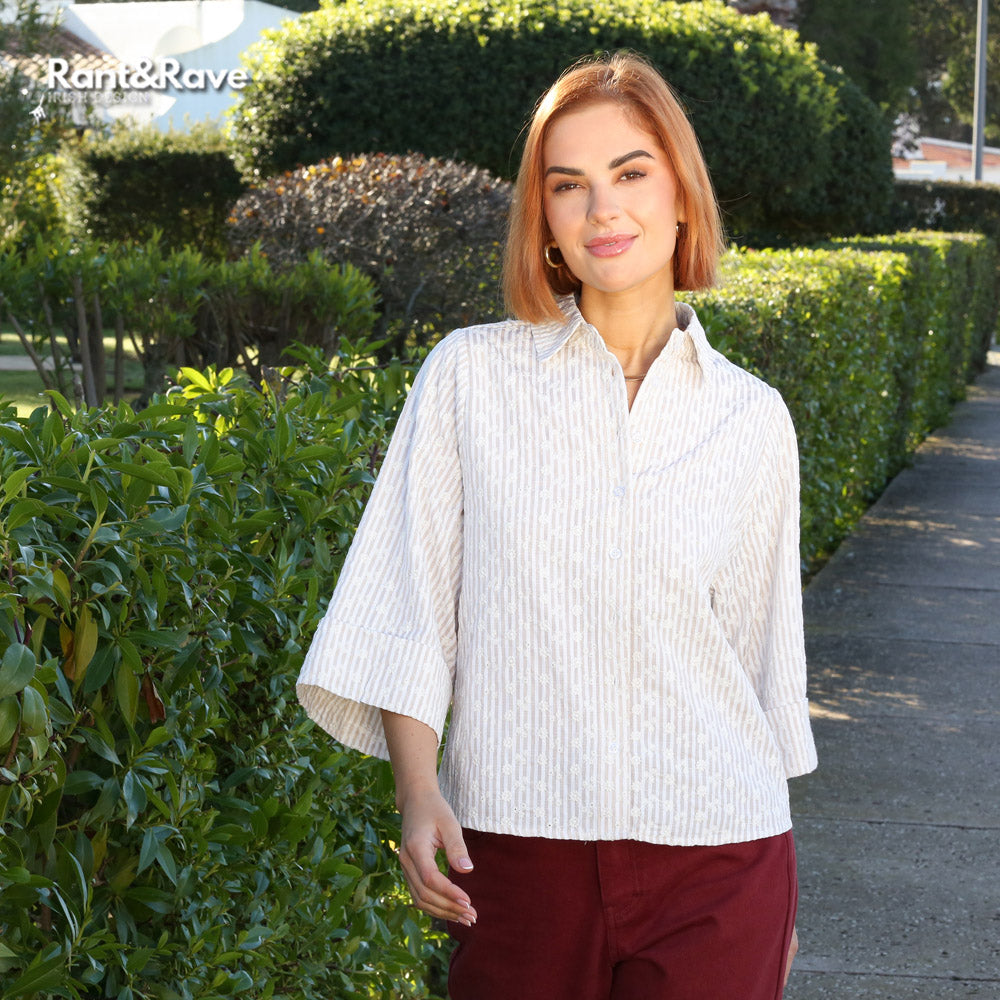 Rant and Rave Raya Shirt Sand