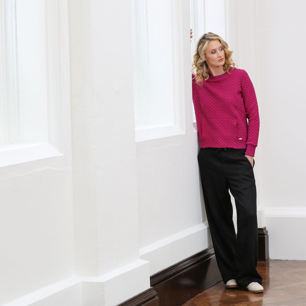 Relax & Renew Rebecca Sweater Berry