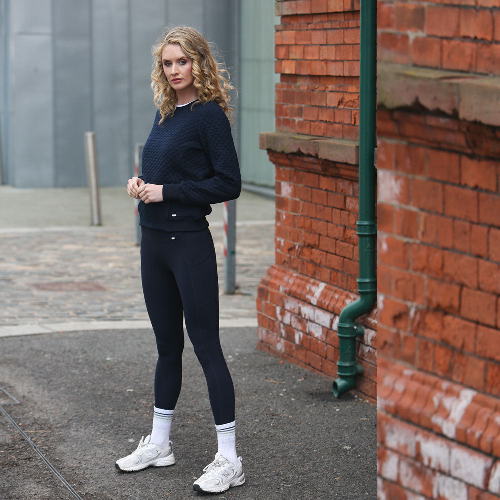 Relax & Renew Rebecca Sweater Navy