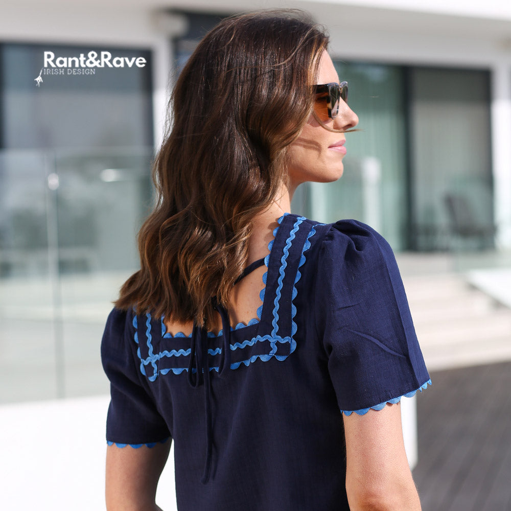 Rant & Rave Reyna Top Navy