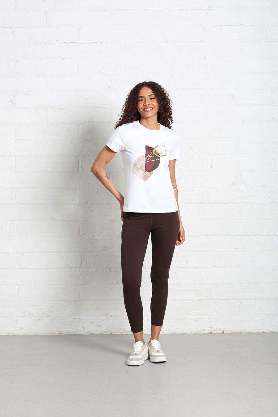 Relax & Renew Nessa Leggings Chocolate Brown