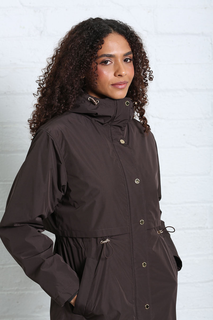 Relax & Renew Becca Jacket Chocolate Brown