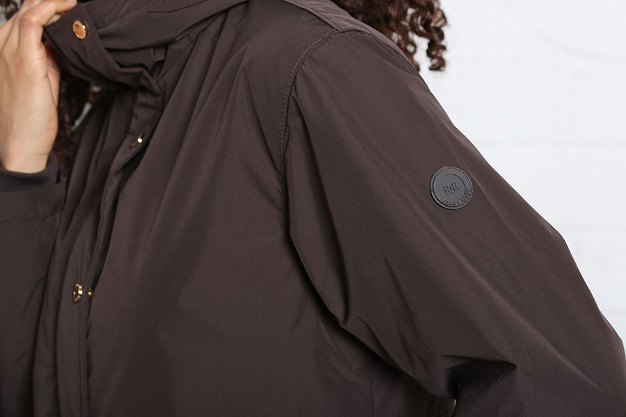 Relax & Renew Becca Jacket Chocolate Brown