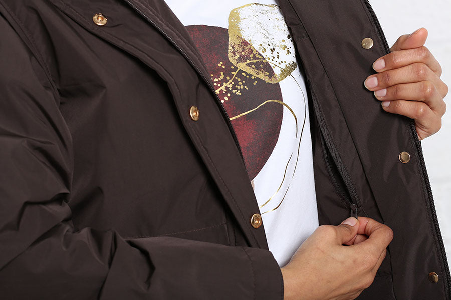 Relax & Renew Becca Jacket Chocolate Brown