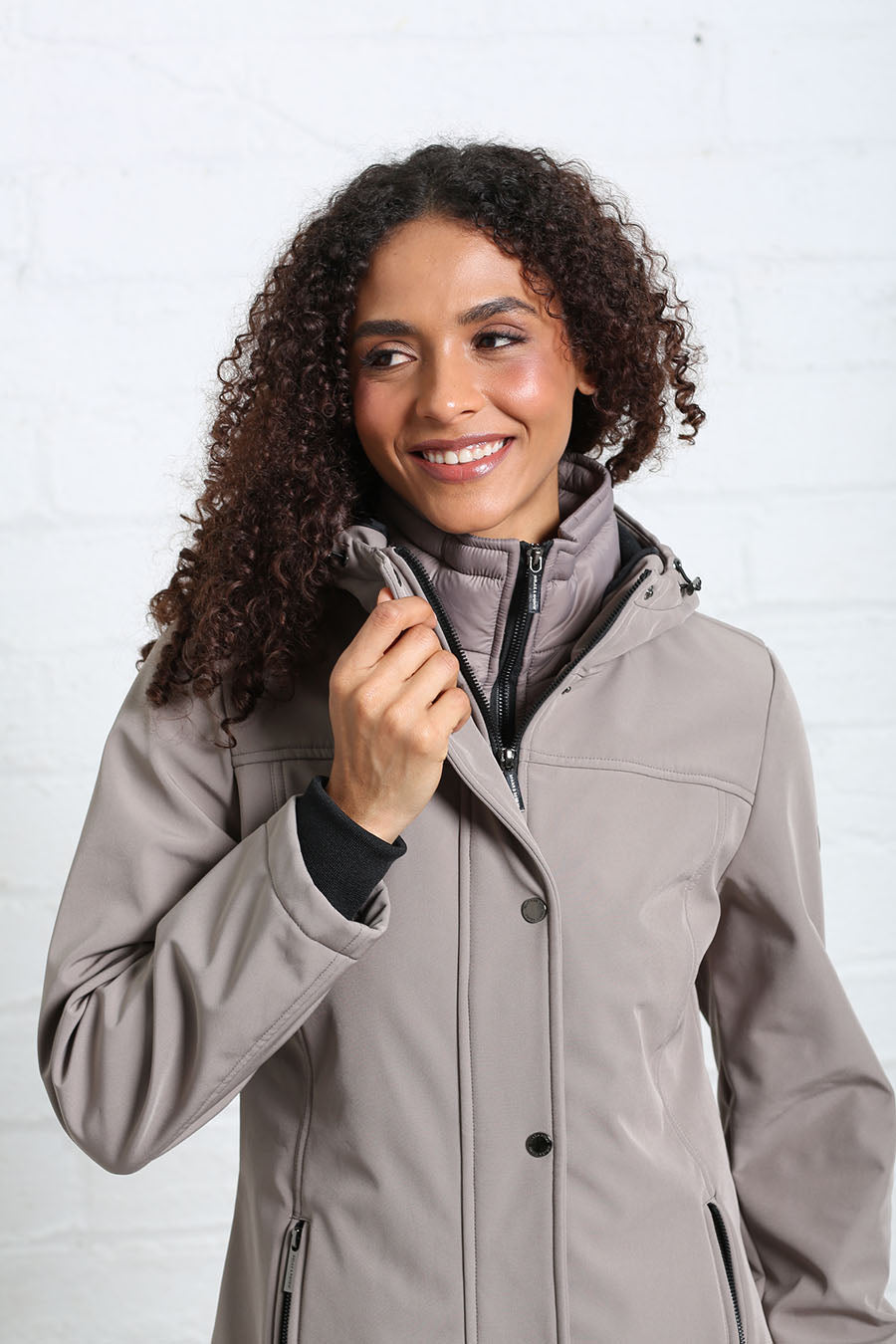 Relax & Renew Elsie Coat Taupe