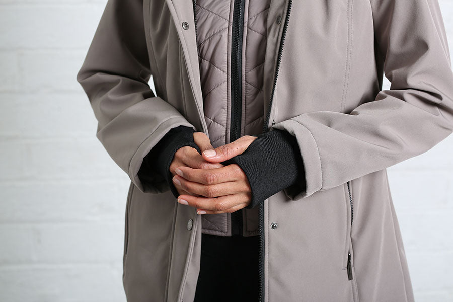 Relax & Renew Elsie Coat Taupe
