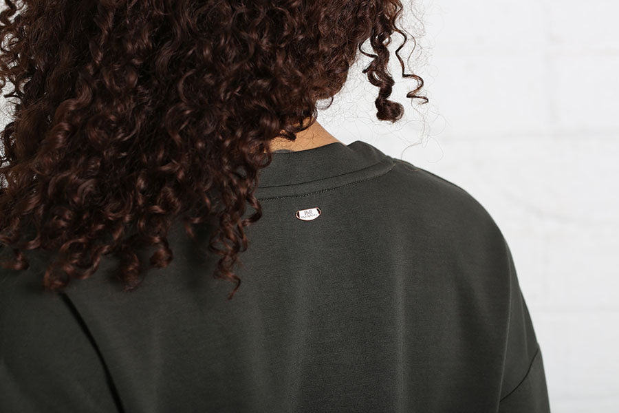 Relax & Renew Elara V Neck Sweater Khaki