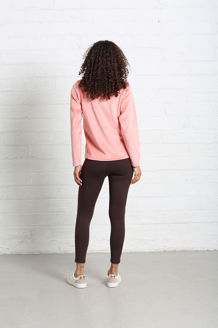 Relax & Renew Paige Half Zip Terracotta