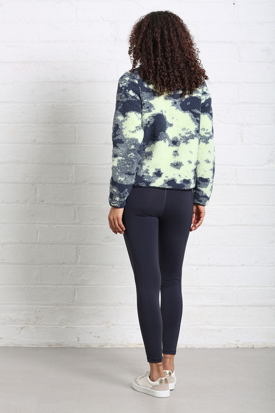 Relax & Renew Mila Full Zip Borg Multi Print