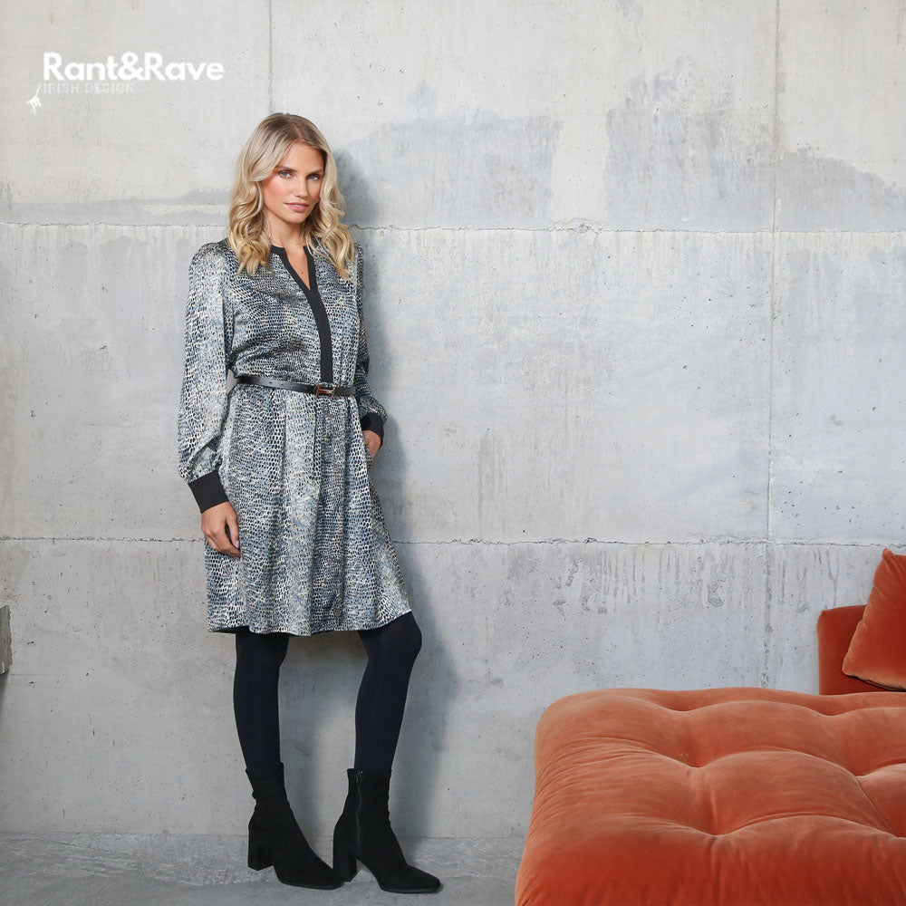 Rant & Rave Rosalynn Dress Blue